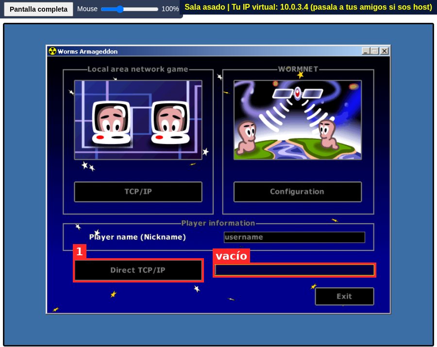 Network with an empty address