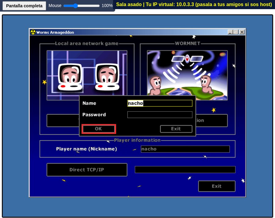 Host dialog